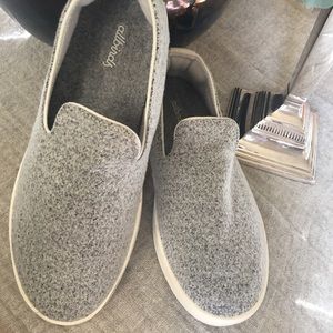 Allbirds Slip on Wool Loungers Women Size W10 Gray